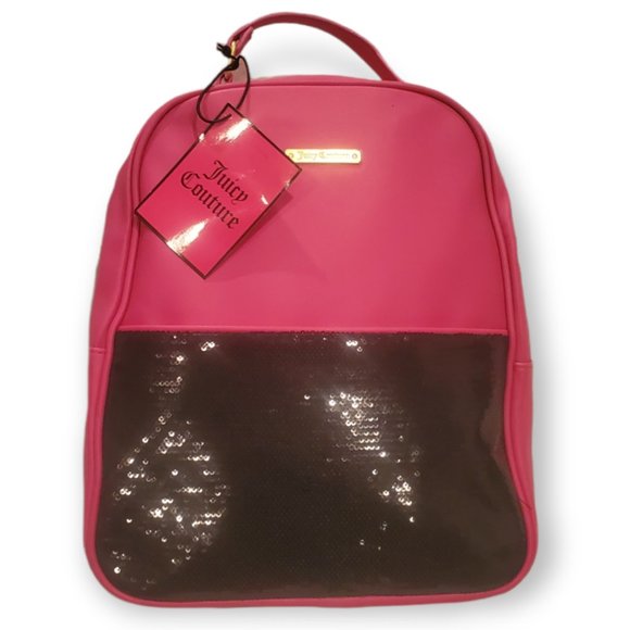 Juicy Couture Handbags - NWT Juicy Couture Hot Pink Backpack